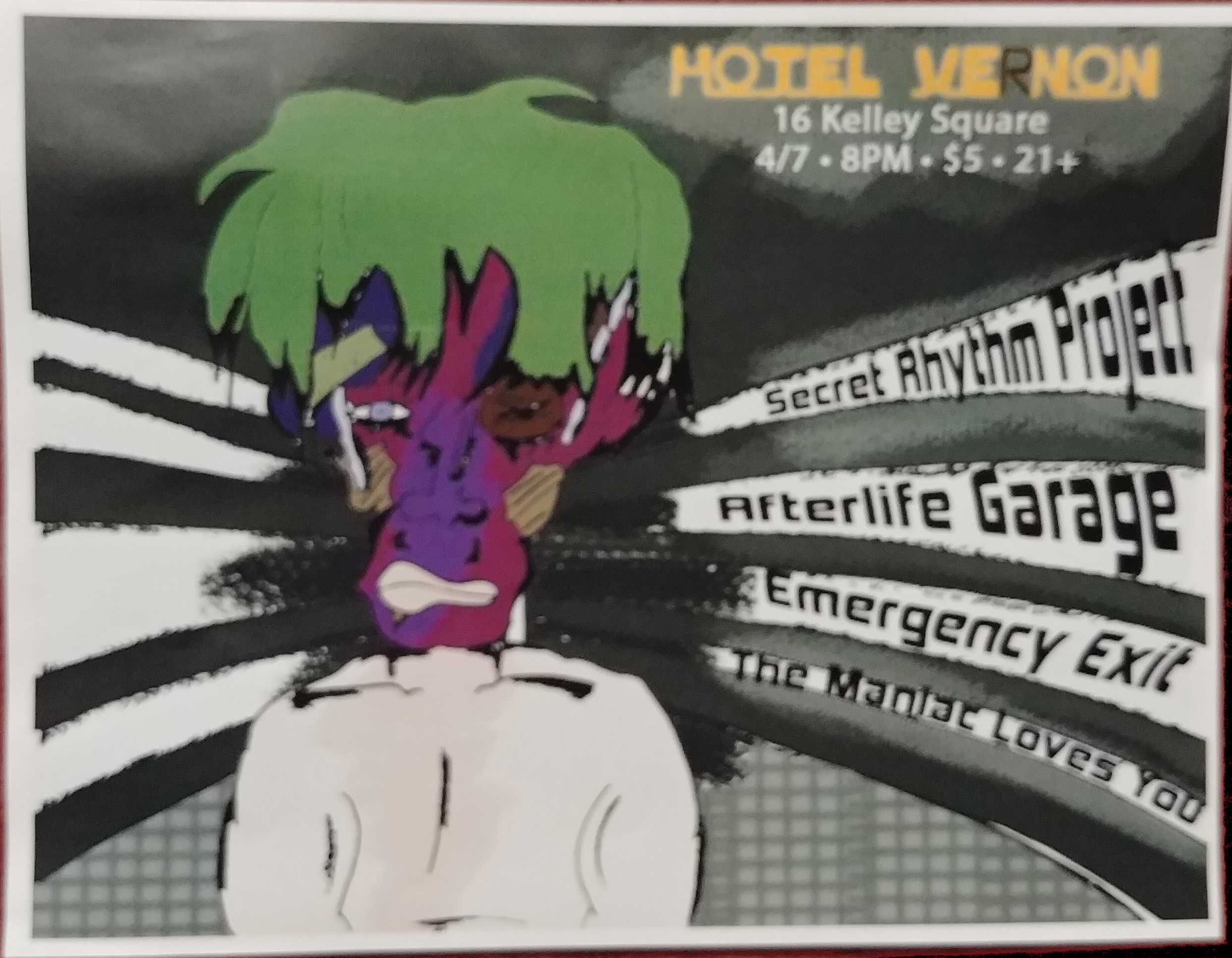 SRP @ Hotel Vernon 4/7/2018 Poster